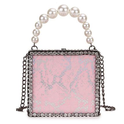 Women's Beaded Box Shoulder Bag - Wnkrs