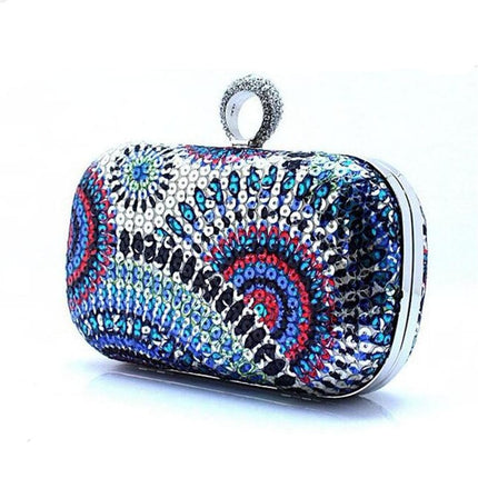 Women's Boho Style Crystal Clutch - Wnkrs