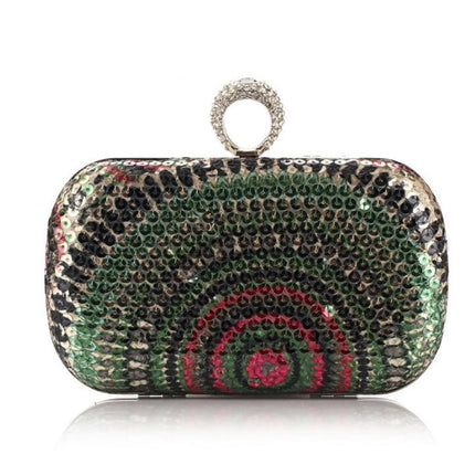 Women's Boho Style Crystal Clutch - Wnkrs