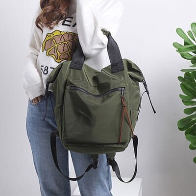 Women's Sport Chic Nylon Backpack - Wnkrs