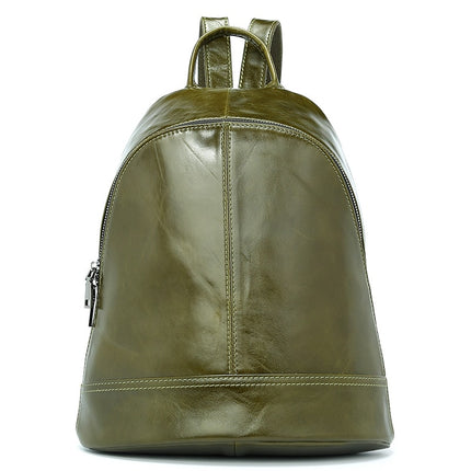 Women's Stitched Leather Style Backpack - Wnkrs