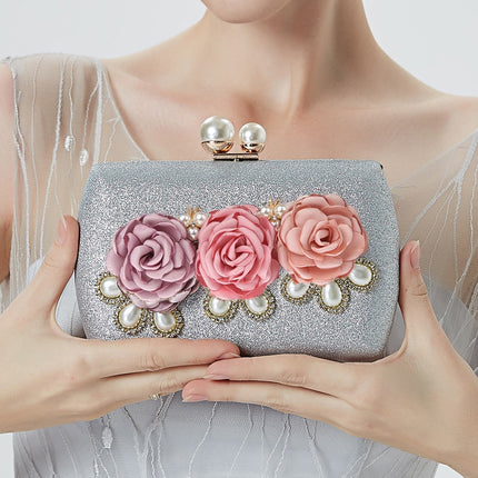 Women's Handmade Floral Mini Evening Bag - Wnkrs