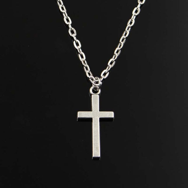Double Sided Cross Chain Necklace - Wnkrs