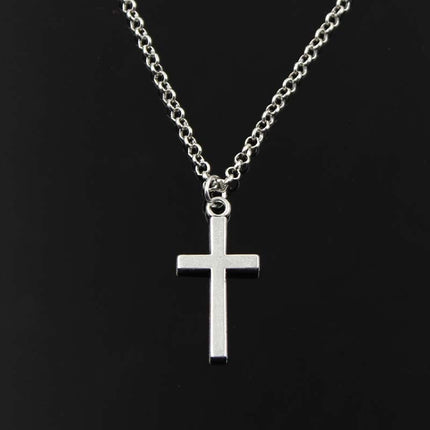 Double Sided Cross Chain Necklace - Wnkrs