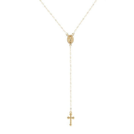 Women's Vintage Religious Pendant Necklace - Wnkrs