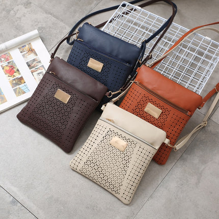 Flat Patterned Crossbody Bag - Wnkrs