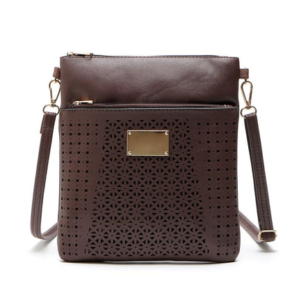 Flat Patterned Crossbody Bag - Wnkrs
