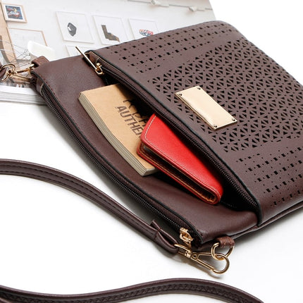 Flat Patterned Crossbody Bag - Wnkrs