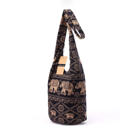 Vintage Bohemian Cotton Shoulder Bag for Women - Wnkrs