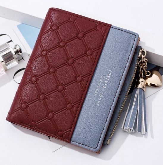 Women's Classic Two Tone Leather Wallet