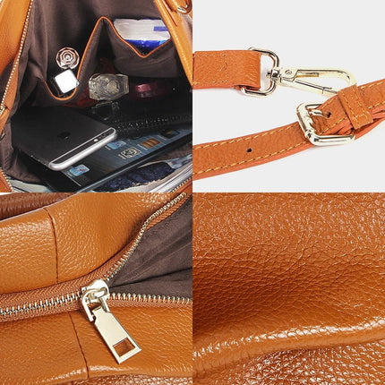 Women's Genuine Leather Tote Bag - Wnkrs