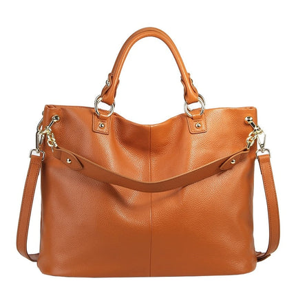 Women's Genuine Leather Tote Bag - Wnkrs
