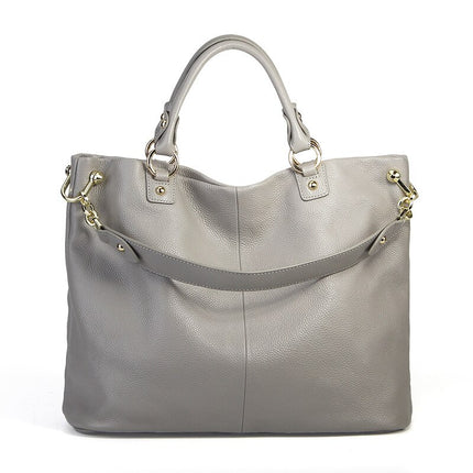 Women's Genuine Leather Tote Bag - Wnkrs