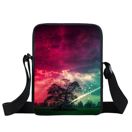 Starry Sky and Space Printed Crossbody Bags - Wnkrs