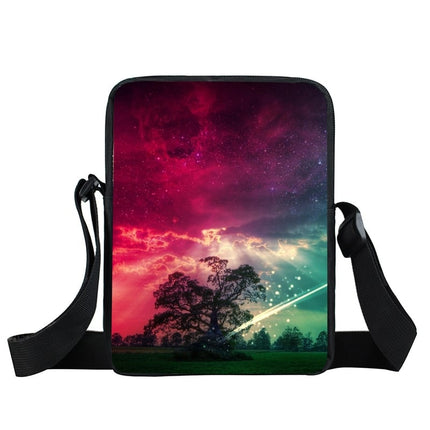 Starry Sky and Space Printed Crossbody Bags - Wnkrs