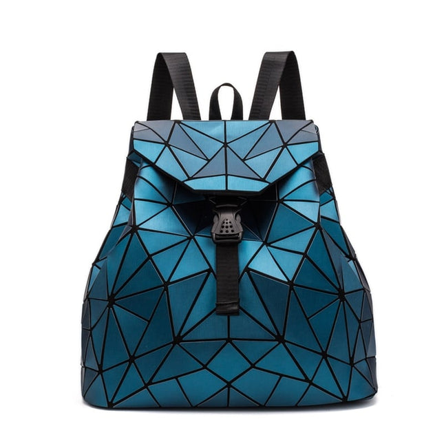 Geometric Style Holographic Mosaic Backpack - Wnkrs