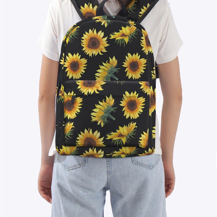 Sunflower Printing Backpack for Women - Wnkrs