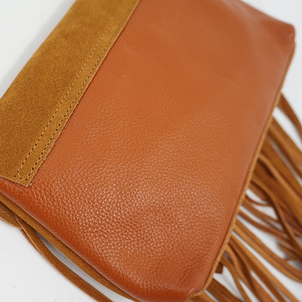 Boho Genuine Leather Crossbody Bag - Wnkrs