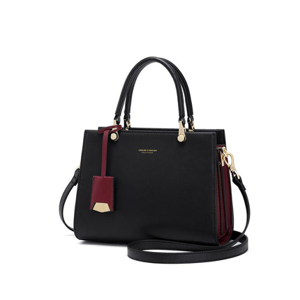 Women's Compact Leather Tote Bag - Wnkrs