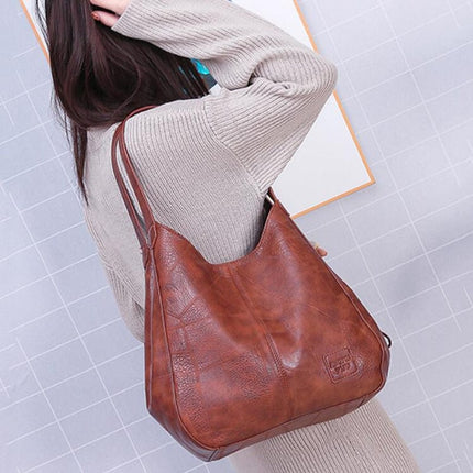 Women's Marble Eco-Leather Tote Bag - Wnkrs