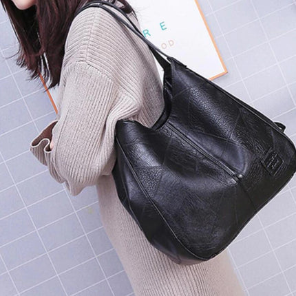 Women's Marble Eco-Leather Tote Bag - Wnkrs