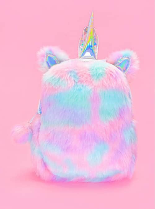 Kawaii Plush Unicorn Backpack - Wnkrs