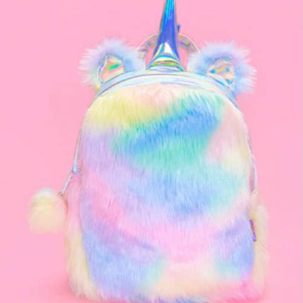 Kawaii Plush Unicorn Backpack - Wnkrs