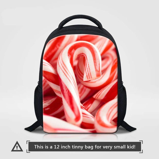 Cute Candy Themed Compact Casual Backpack - Wnkrs