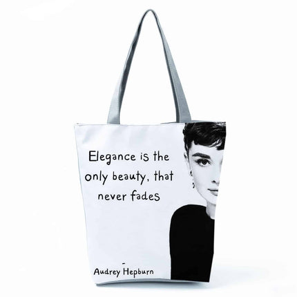 Women's Beach Printed Canvas Handbags - Wnkrs