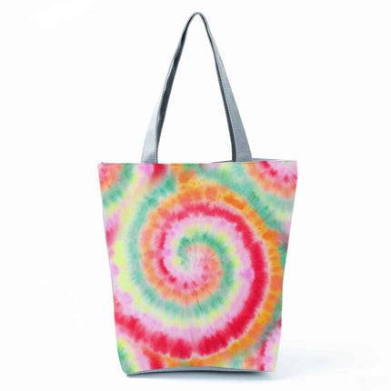 Women's Beach Printed Canvas Handbags - Wnkrs