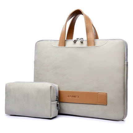 Women's Laptop Leather Briefcase - Wnkrs