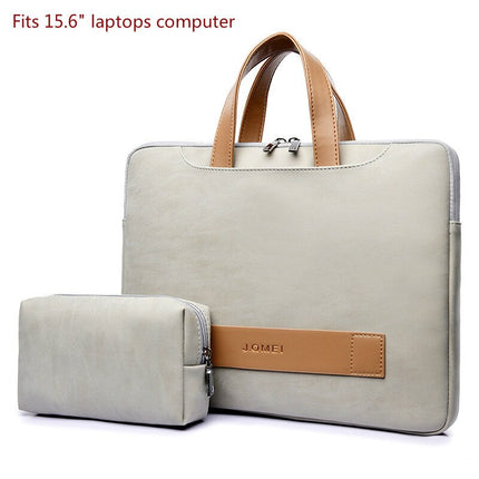 Women's Laptop Leather Briefcase - Wnkrs