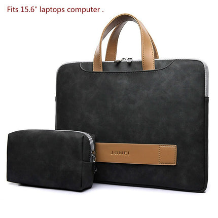 Women's Laptop Leather Briefcase - Wnkrs