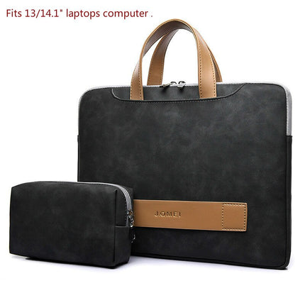 Women's Laptop Leather Briefcase - Wnkrs