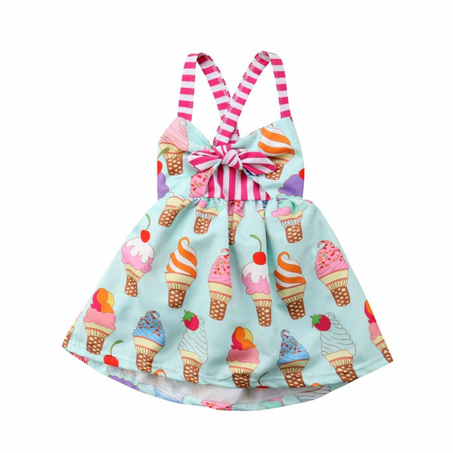 Baby Girl's Ice Cream Patterned Dress - Wnkrs