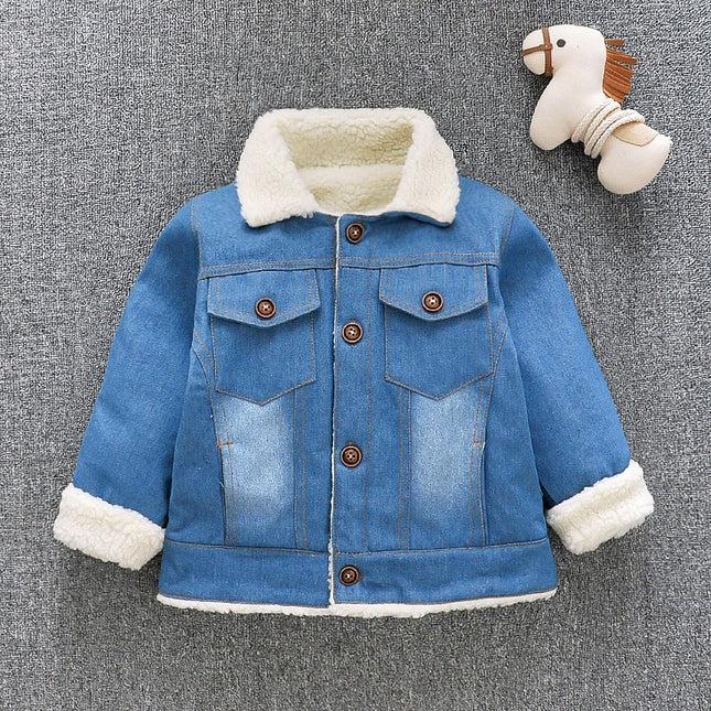 Baby Girl Winter Denim Jacket - Wnkrs