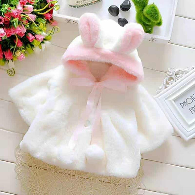 Baby Girl Cute Coat with Rabbit Ears - Wnkrs