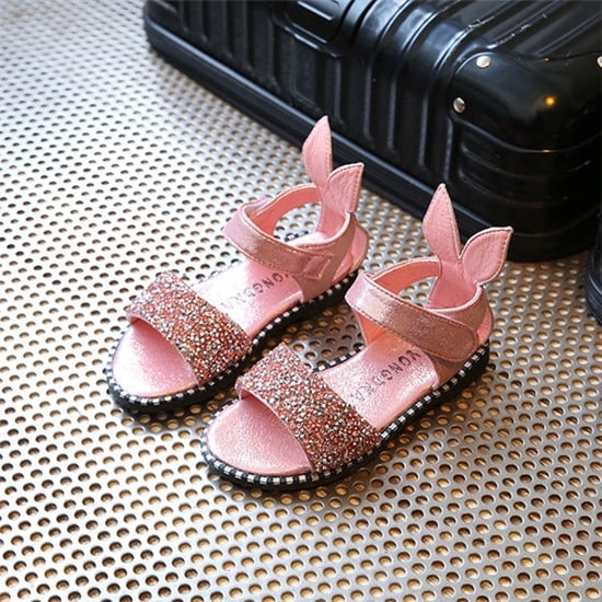 Girl's Flat Rubber Sandals - Wnkrs