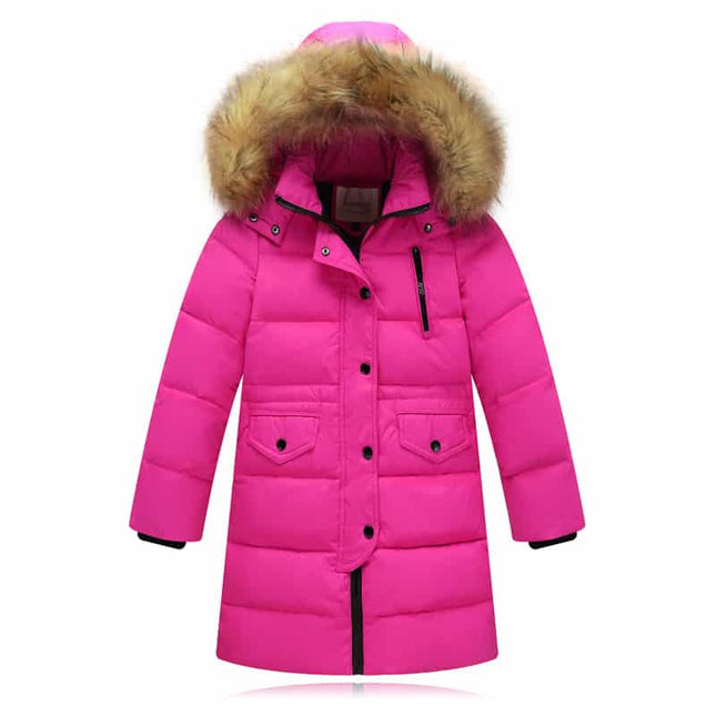 Winter Down Jacket for Girls - Wnkrs