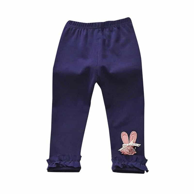 Baby Girls Rabbit Pattern Pants - Wnkrs