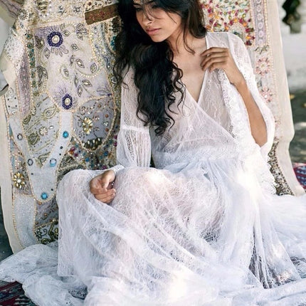 Flared Long Sleeve Maternity Dress - Wnkrs