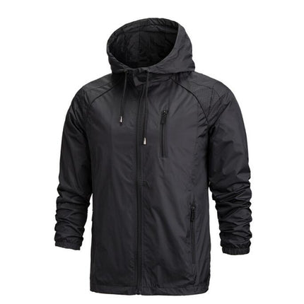Hooded Windbreaker for Men - Wnkrs