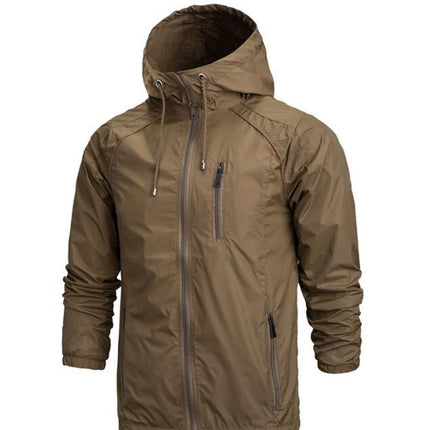 Hooded Windbreaker for Men - Wnkrs