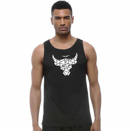 Men's Fitness Printed Tank Top - Wnkrs