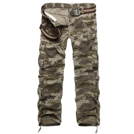 Comfortable Loose Cotton Men's Cargo Pants - Wnkrs