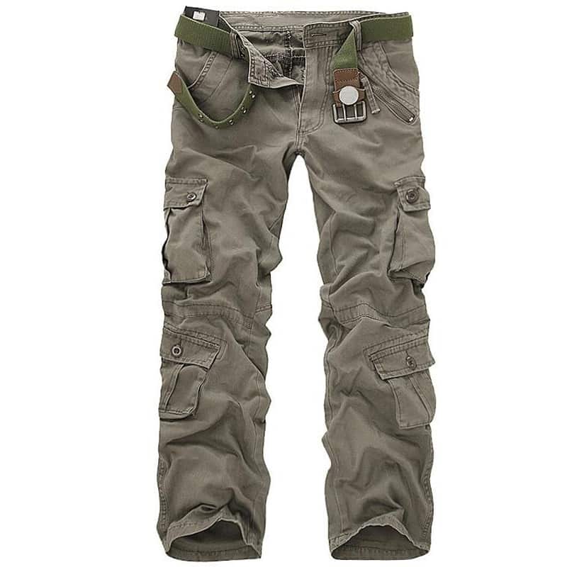 Comfortable Loose Cotton Men's Cargo Pants