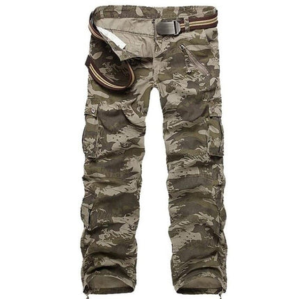 Comfortable Loose Cotton Men's Cargo Pants - Wnkrs