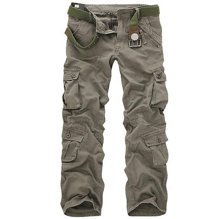 Comfortable Loose Cotton Men's Cargo Pants - Wnkrs