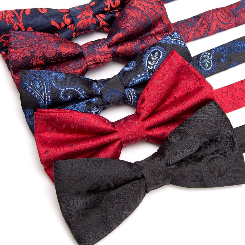Floral Patterned Men's Bowtie