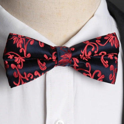 Floral Patterned Men's Bowtie - Wnkrs
